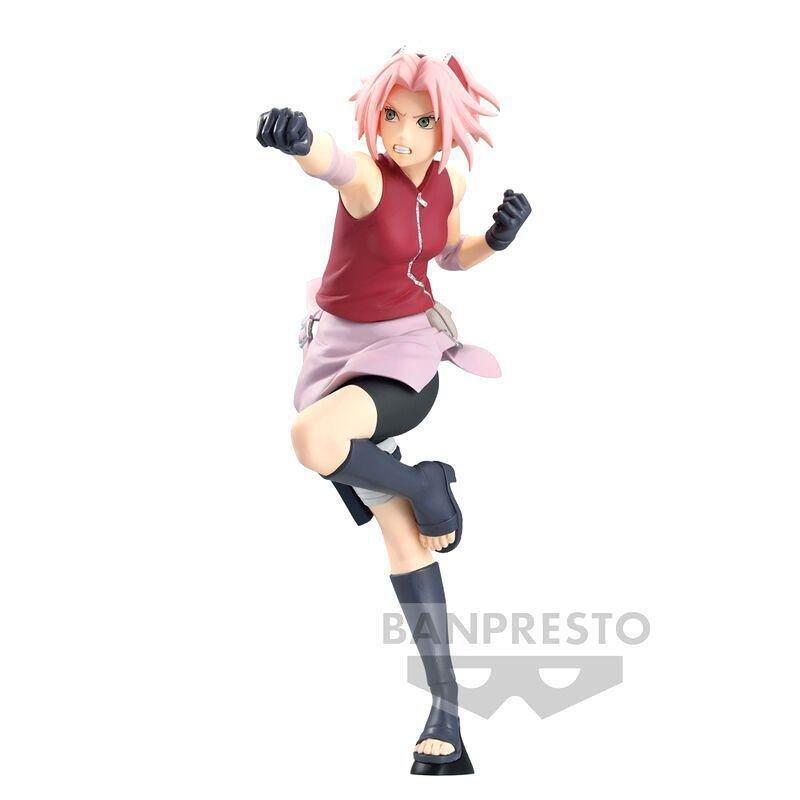 Banpresto Naruto Shippuden Haruno Sakura Vibration Stars 16cm Figure, , large image number 0