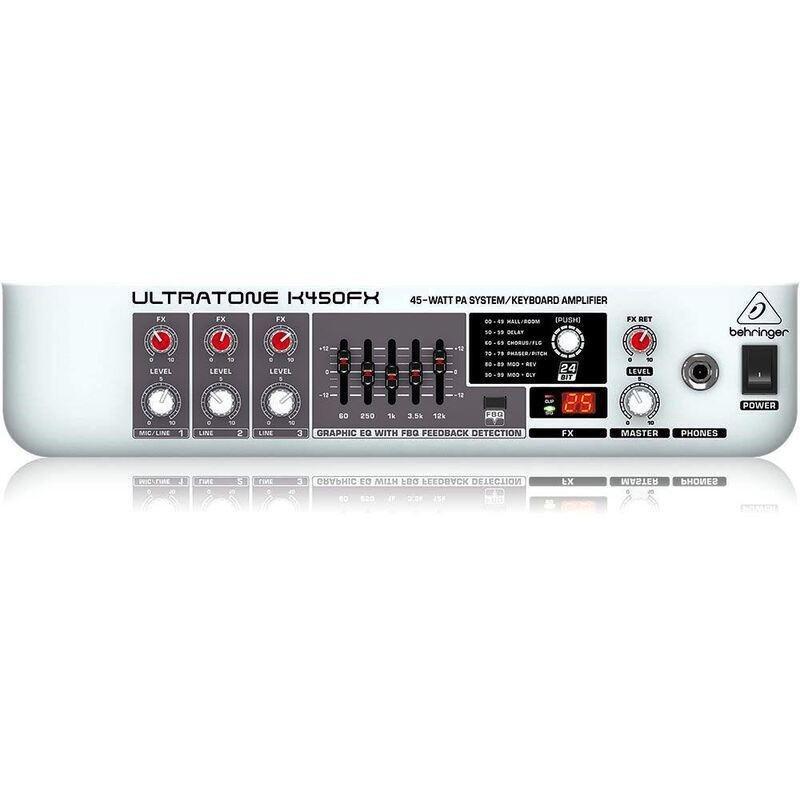 Behringer Ultratone K450FX - 45W 10" Keyboard Amp, , large image number 2