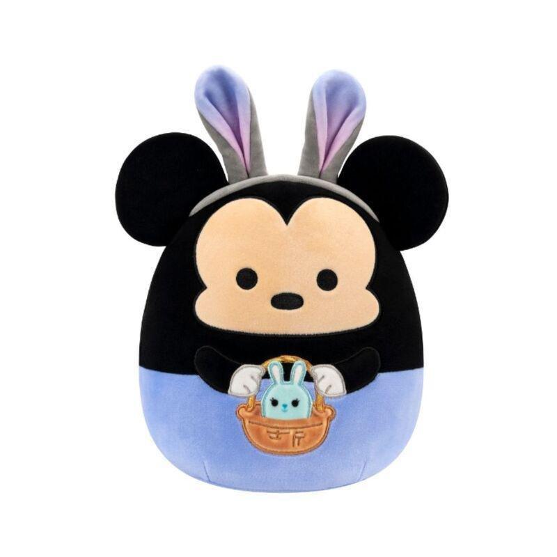 Squishmallows Disney Mickey In Blue Pants Bunny Ears 8-Inch Plush Toy, , large image number 0