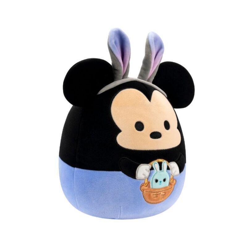 Squishmallows Disney Mickey In Blue Pants Bunny Ears 8-Inch Plush Toy, , large image number 1