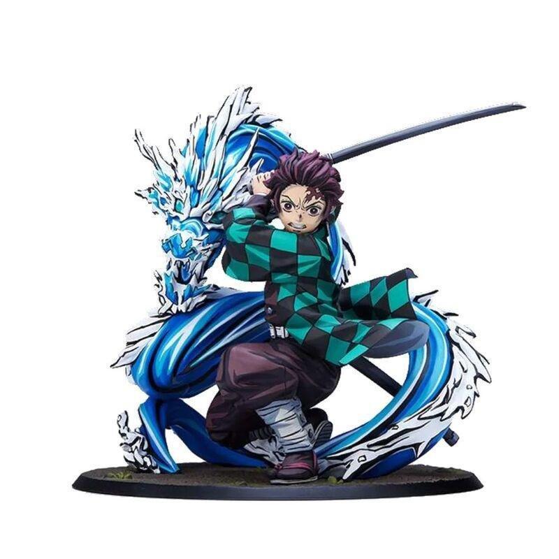 Aniplex Demon Slayer Kimetsu No Yaiba Tanjiro Kamado Total Concentration Paint Version 19cm Figure, , large image number 0