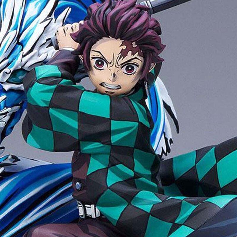 Aniplex Demon Slayer Kimetsu No Yaiba Tanjiro Kamado Total Concentration Paint Version 19cm Figure, , large image number 3