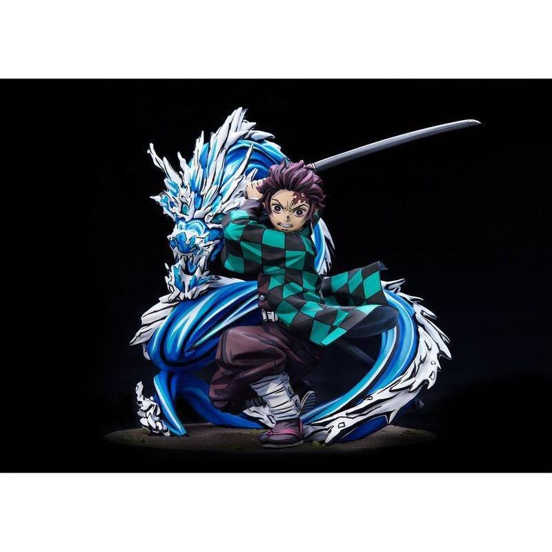Aniplex Demon Slayer Kimetsu No Yaiba Tanjiro Kamado Total Concentration Paint Version 19cm Figure, , large image number 4