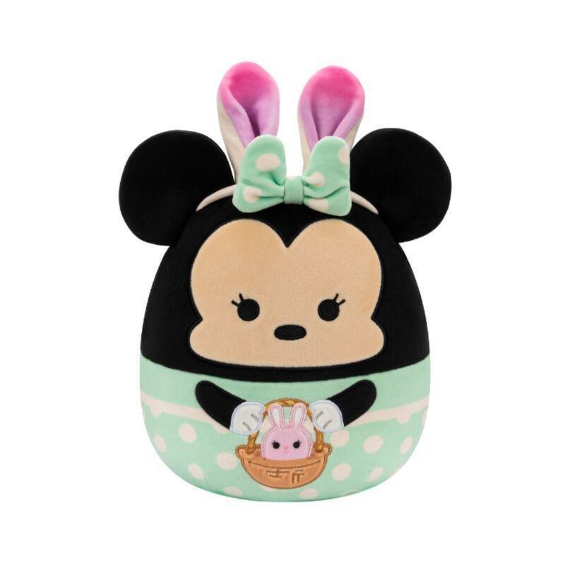 Squishmallows Disney Minnie In Green Dress Bunny Ears 8-Inch Plush Toy, , large image number 0
