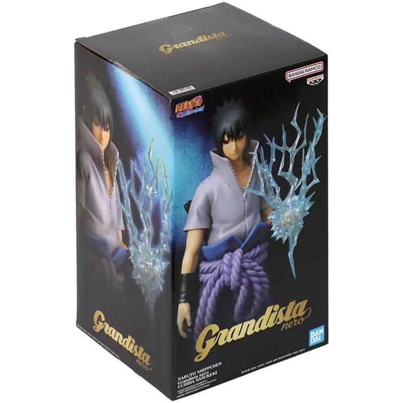 Banpresto Naruto Shippuden Uchiha Sasuke Grandista Nero 28cm Figure, , large image number 1