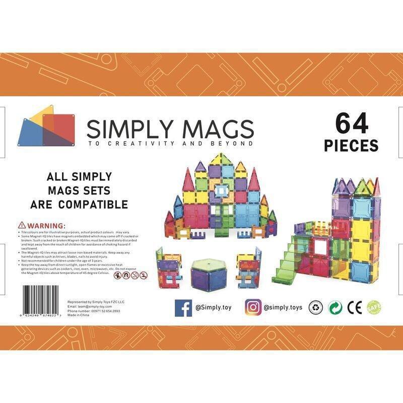 Simply Mags Imaginary Magnetic Set (Set of 64), , medium