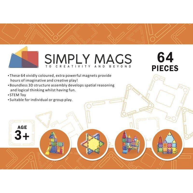 Simply Mags Imaginary Magnetic Set (Set of 64), , large image number 2