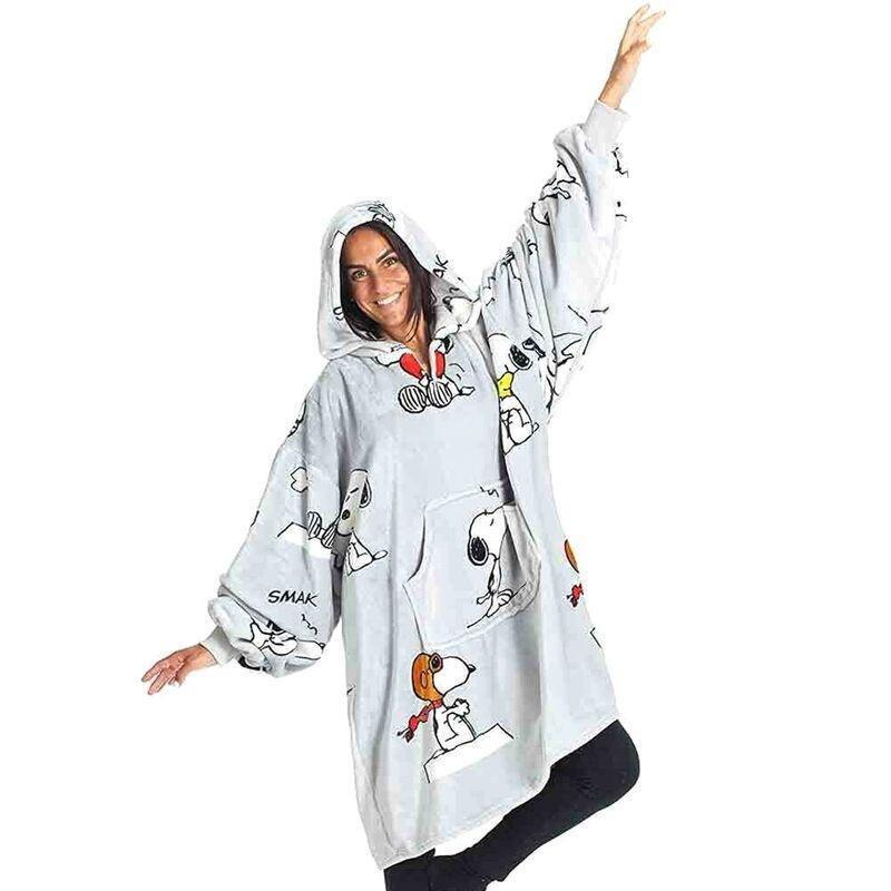 Kanguru Snoopy Hoodie Wearable Blanket (95 x 90cm), , large image number 0