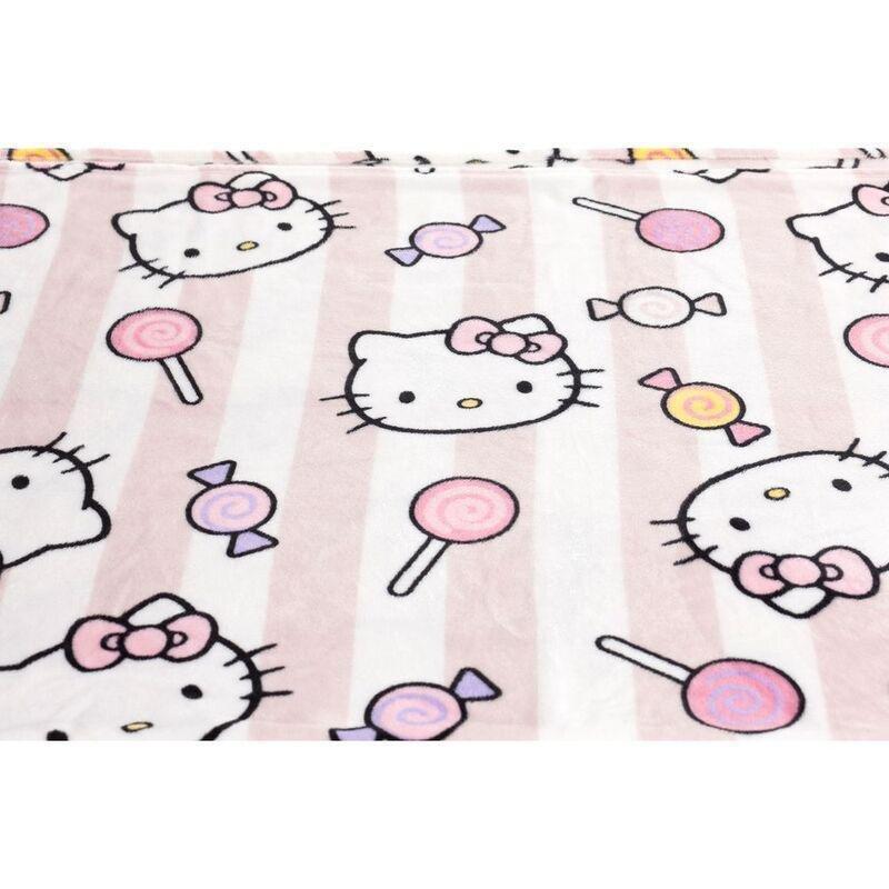 Kanguru Rolled Plaid Kids Blanket - Hello Kitty (130 x 170cm), , large image number 5