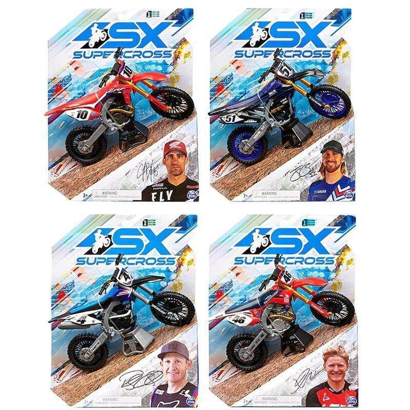 Spin Master Super Cross Die-Cast 1.10 Collector Motorcycle (Assortment - Includes 1), , large image number 0