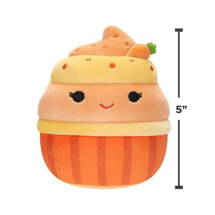 Squishmallows Keisha The Orange Cupcake 5-Inch Plush Toy, , large image number 4