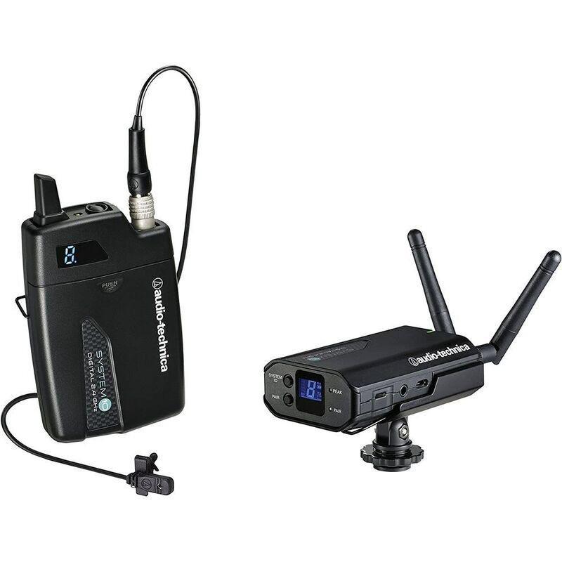 Audio Technica Atw-1701/P1 System 10 Portable Camera Mount With Lapel Mic, , large image number 0