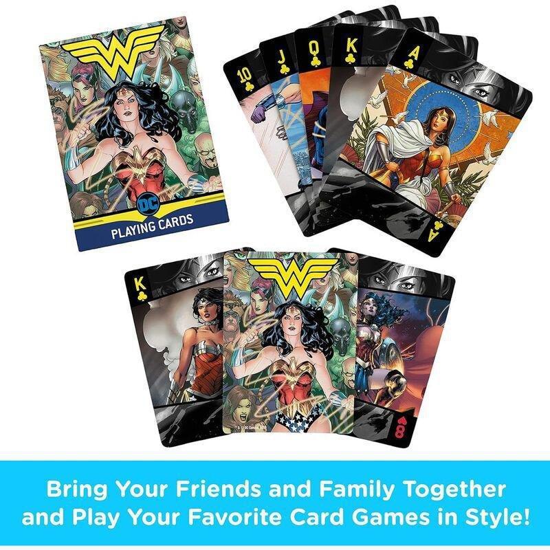 Aquarius DC Comics Wonder Woman Playing Cards, , large image number 0