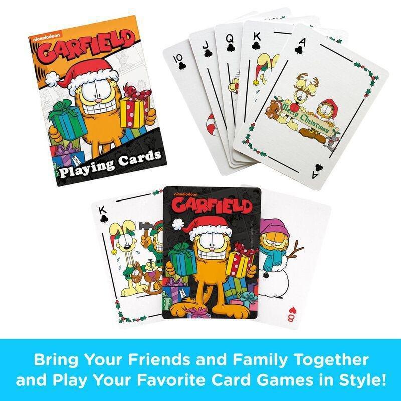 Aquarius Garfield Christmas Playing Cards, , large image number 0