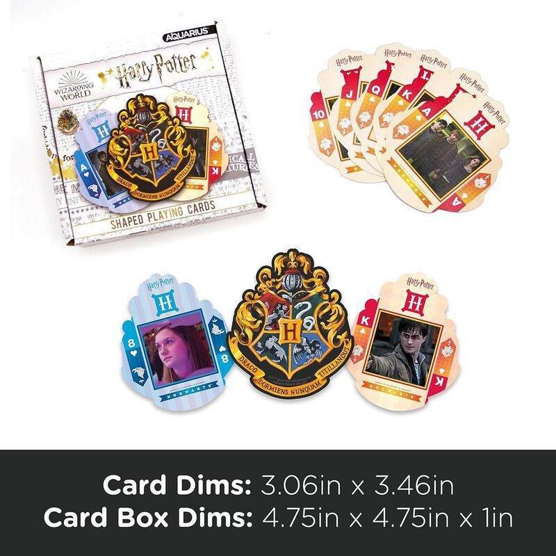 Aquarius Harry Potter Shaped Playing Cards, , large image number 1