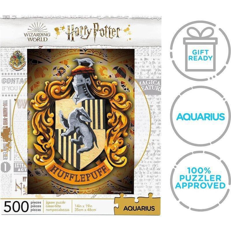 Aquarius Harry Potter Hufflepuff Jigsaw Puzzle (500 Pieces), , large image number 0
