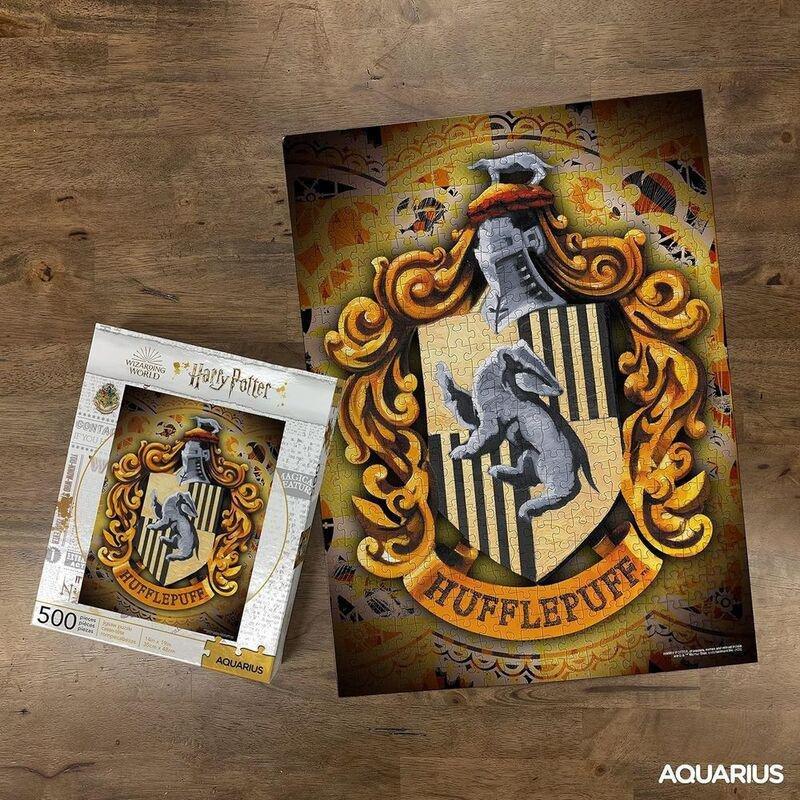 Aquarius Harry Potter Hufflepuff Jigsaw Puzzle (500 Pieces), , large image number 1