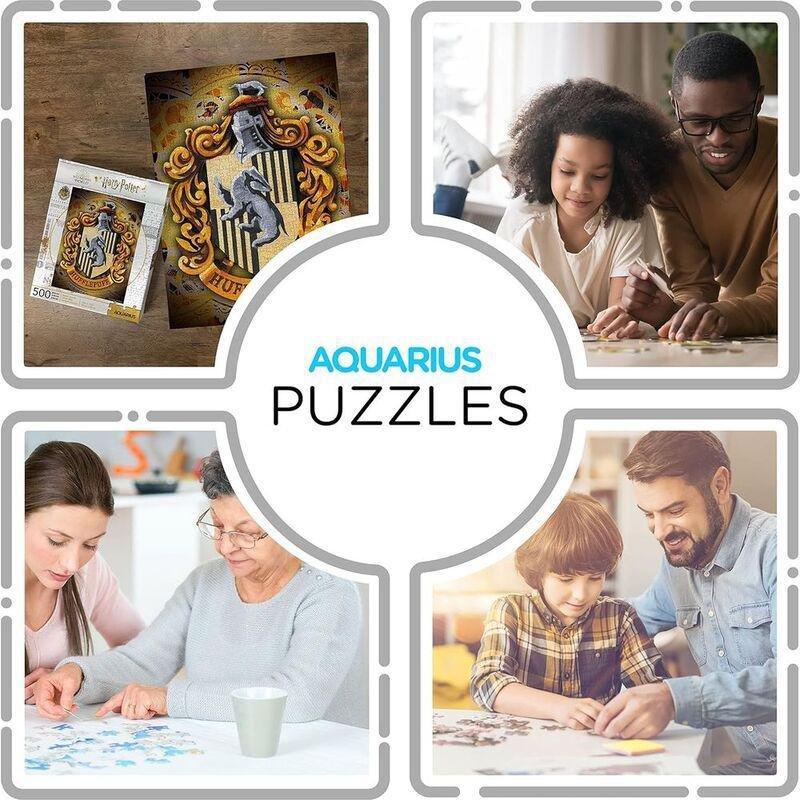 Aquarius Harry Potter Hufflepuff Jigsaw Puzzle (500 Pieces), , large image number 2