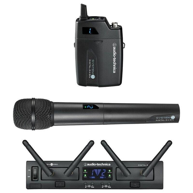 Audio Technica Atw-1312 System 10 Pro Handheld + Bodypack Set, , large image number 0