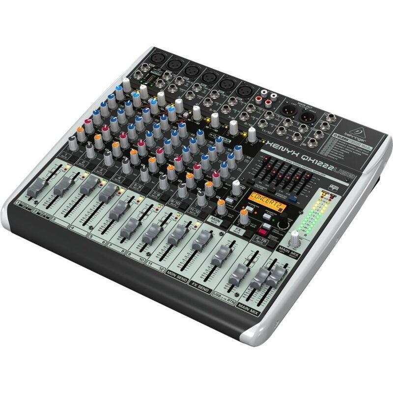 Behringer Xenyx QX1222USB Audio Mixer, , large image number 1