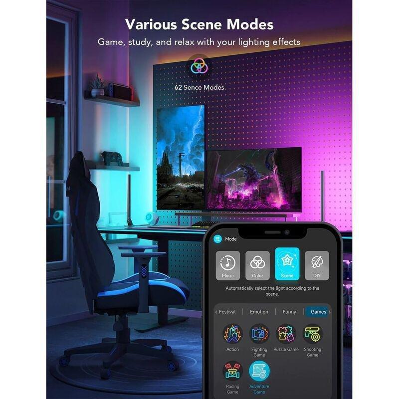Govee RGBIC Wi-Fi Gaming Light Bars with Smart Controller, , large image number 4