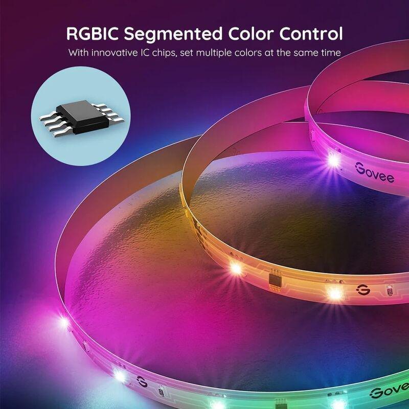 Govee RGBIC Basic Wi-Fi + Bluetooth LED Strip Lights - 10m (Single Roll), , large image number 1