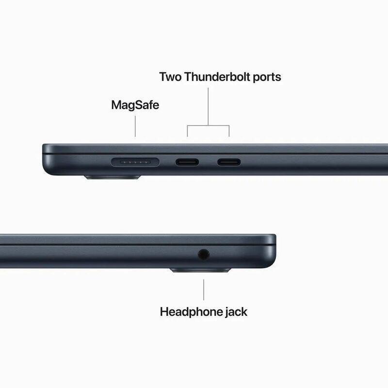 Apple MacBook Air 15-inch Apple M2 chip 8-core CPU/10-core GPU/8GB/512GB - Midnight (English), , large image number 3