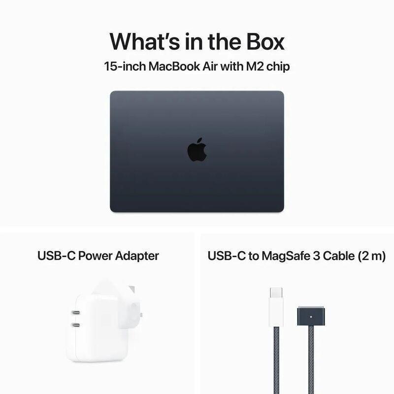 Apple MacBook Air 15-inch Apple M2 chip 8-core CPU/10-core GPU/8GB/512GB - Midnight (English), , large image number 5