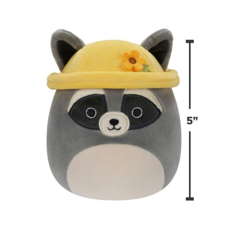 Squishmallows Rocky The Black & Grey Raccoon 5-Inch Plush Toy, , large image number 3
