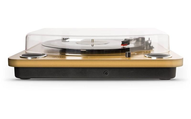 ION Max LP Turntable with Built-in Speakers & USB Conversion - Wood, , large image number 4