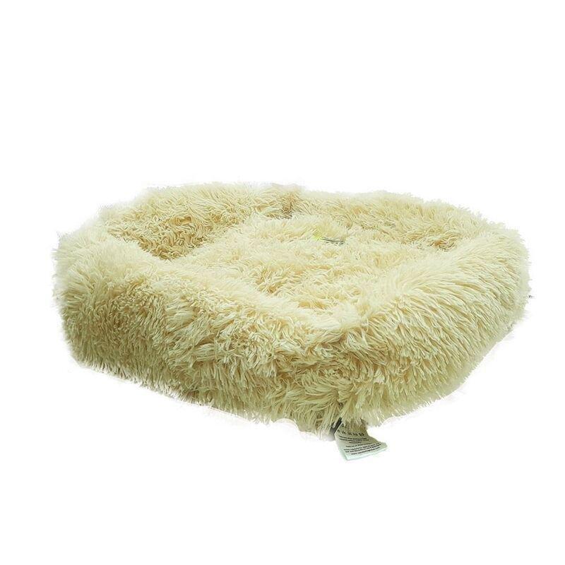Nutrapet Grizzly Square Bed Off White - 66 X 56 X 18Cm - Medium, , large image number 0