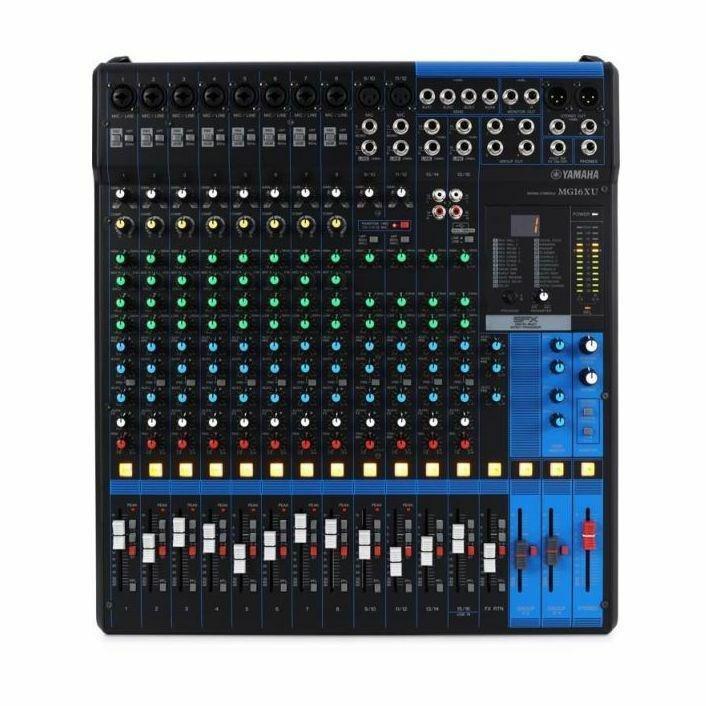 Yamaha 16-Channel Mixing Console with Effects USB MG16XU, , large image number 0