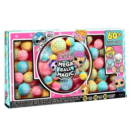 L.O.L SURPRISE - L.O.L. Surprise Mega Ball Magic Doll Set (60+ Pieces)