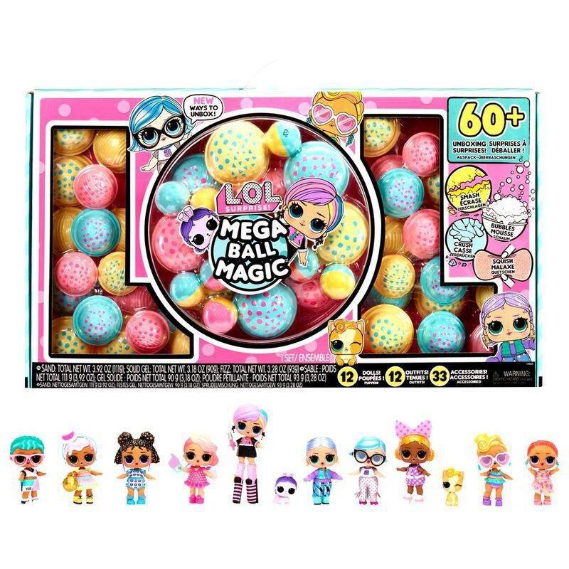 L.O.L SURPRISE - L.O.L. Surprise Mega Ball Magic Doll Set (60+ Pieces)