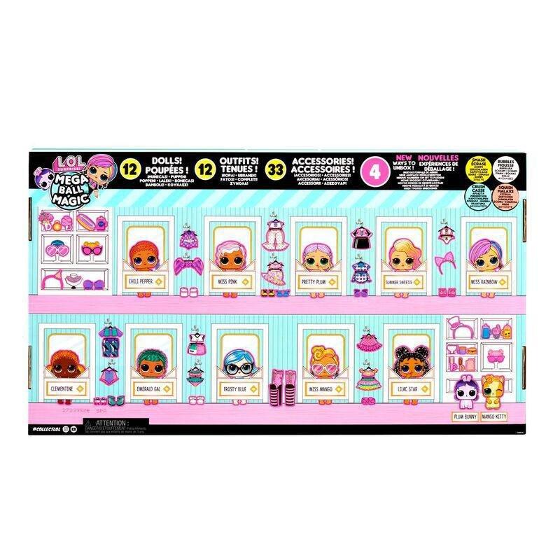 L.O.L. Surprise Mega Ball Magic Doll Set (60+ Pieces), , large image number 2