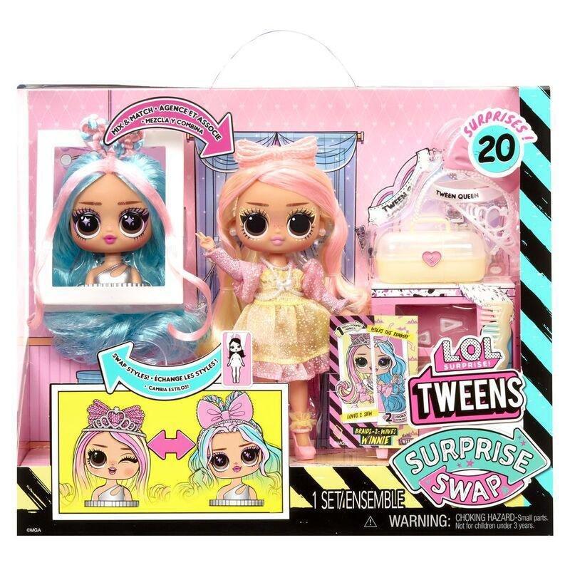 L.O.L. Surprise Tweens Surprise Swap Braids-2-Waves Winnie Fashion Doll, , large image number 0