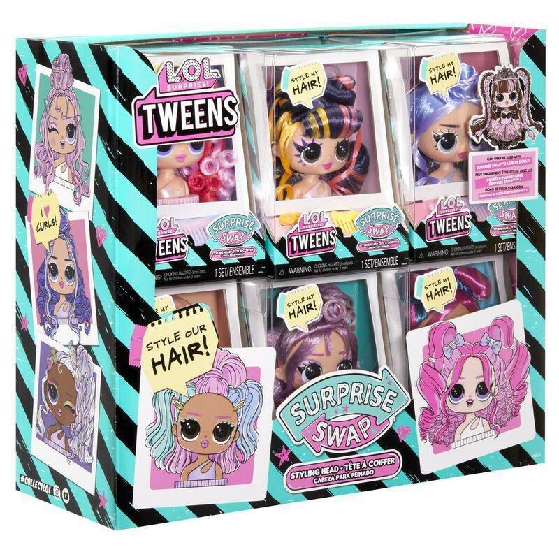 L.O.L. Surprise Tweens Surprise Swap Styling Head (Assortment - Includes 1), , medium