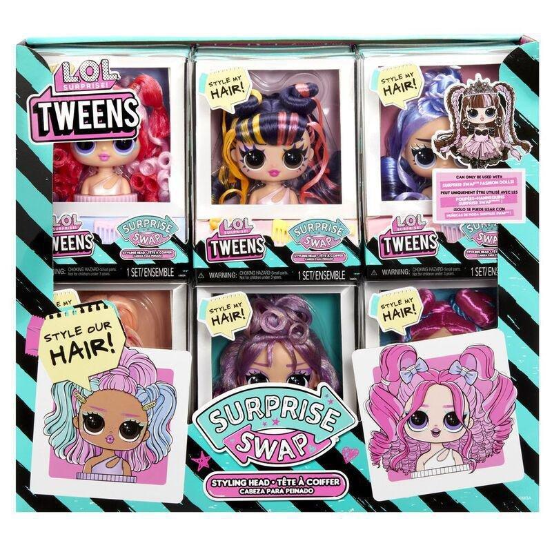 L.O.L. Surprise Tweens Surprise Swap Styling Head (Assortment - Includes 1), , large image number 1