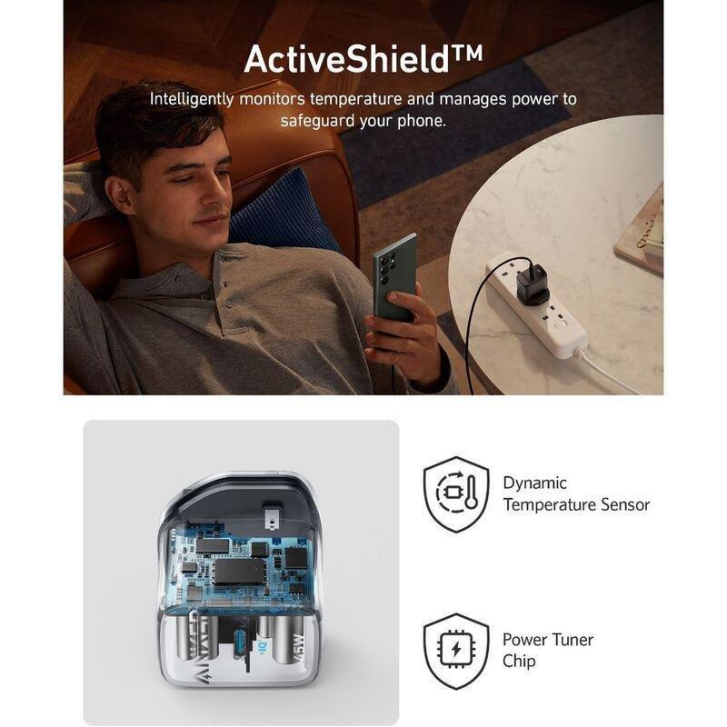 Anker 45W 1C Charger - Black, , large image number 2