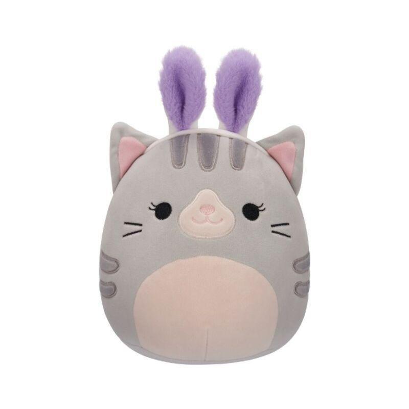Squishmallows Tally The Grey Cat 7.5-Inch Plush Toy, , large image number 0