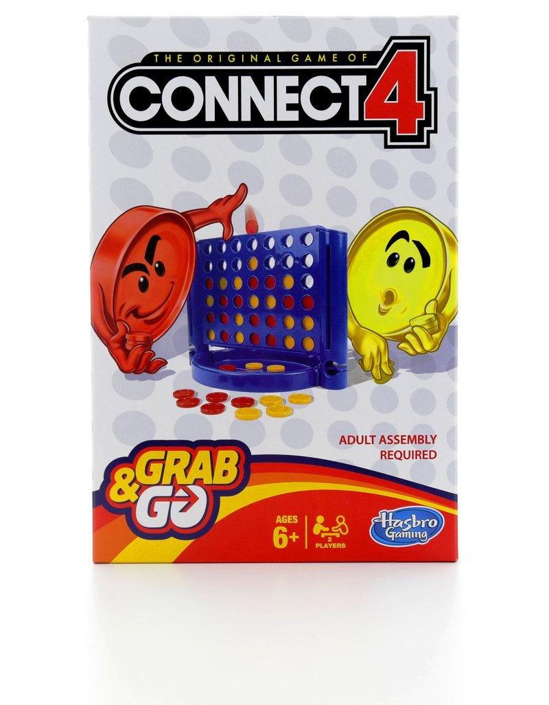 Connect 4 Grab And Go Board Game, , large image number 0