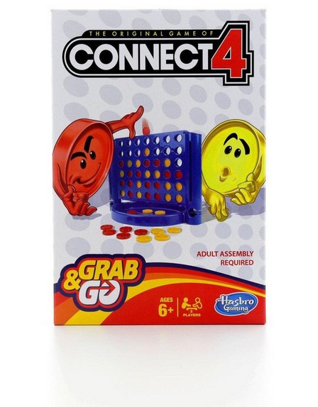 HASBRO - Connect 4 Grab And Go Board Game