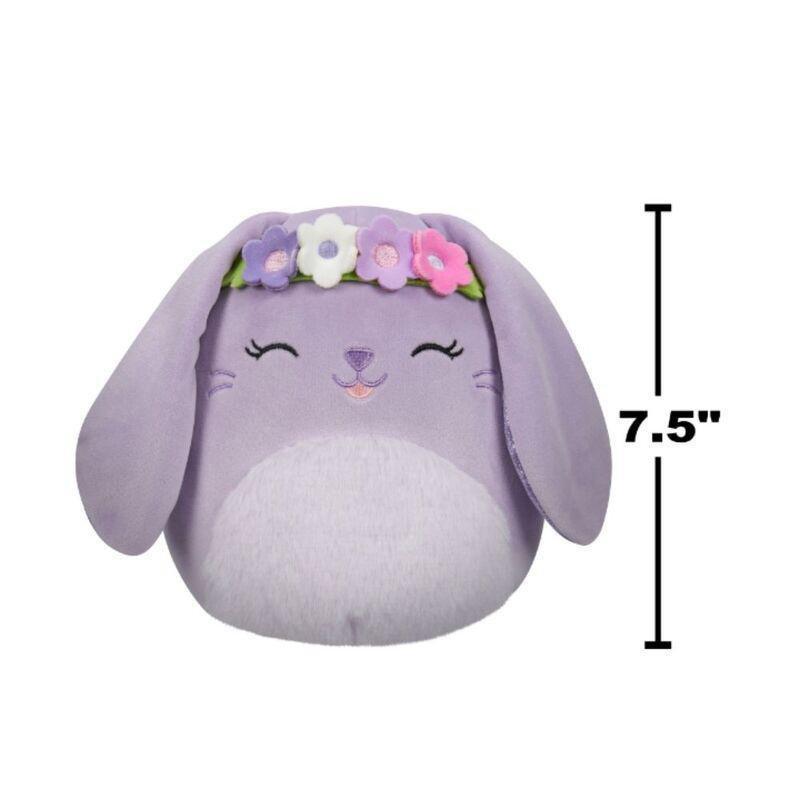 Squishmallows Bubbles The Purple Bunny 7.5-Inch Plush Toy, , large image number 2