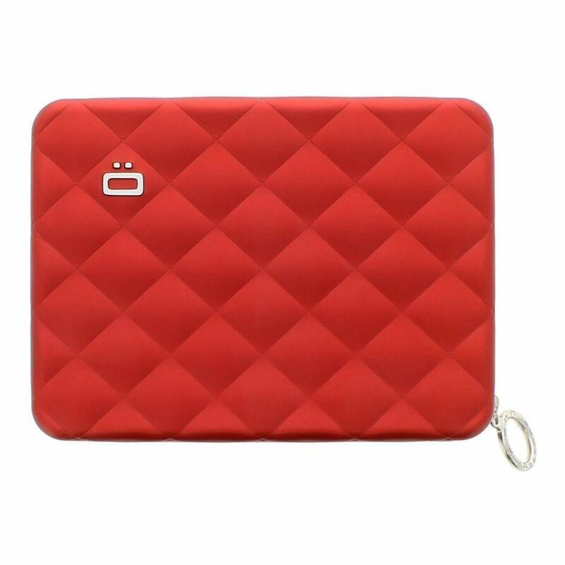 Ogon Design Quilted Passport Wallet Red, , large image number 0