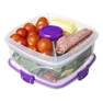 DEXAM INTERNATIONAL LTD - Sistema Salad To-Go Clear Food Container 1.1L (Assortment - Includes 1)