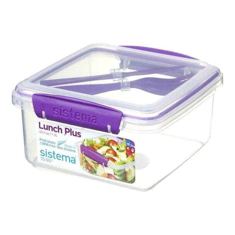 Lunchplus 2G0 Clear + Colclips, , large image number 0