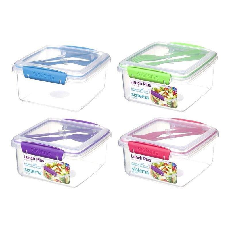 Lunchplus 2G0 Clear + Colclips, , large image number 1