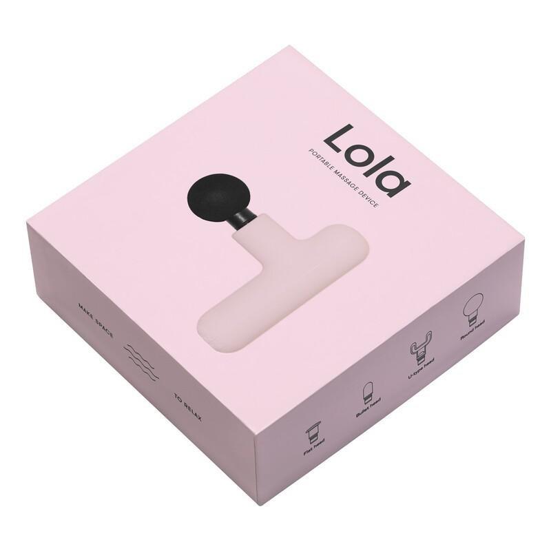 Lola Portable Massage Gun Pamper Pink, , large image number 5