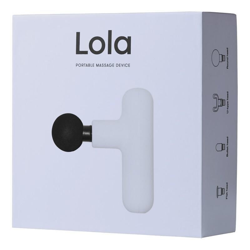 Lola Portable Massage Gun Baby Blue, , large image number 2