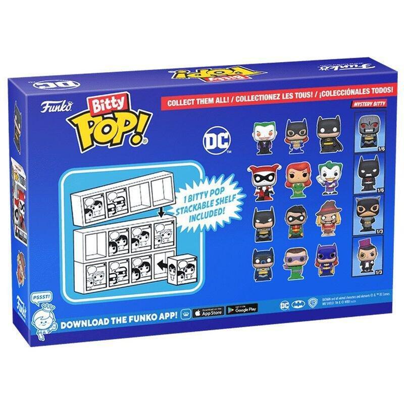 Funko Bitty Pop! Heroes DC Comics Batman Adam West 1-Inch Vinyl Figure (Pack of 4) - FU71314, , large image number 0